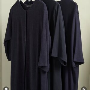 Solika midnight button down dress